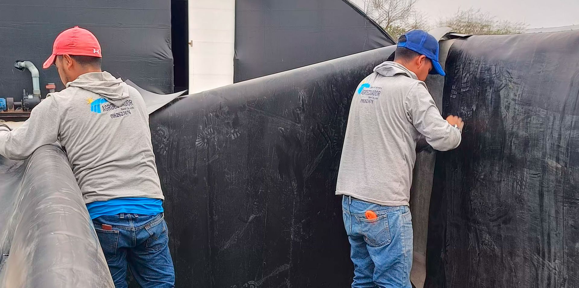 Instalación Geomembrana
